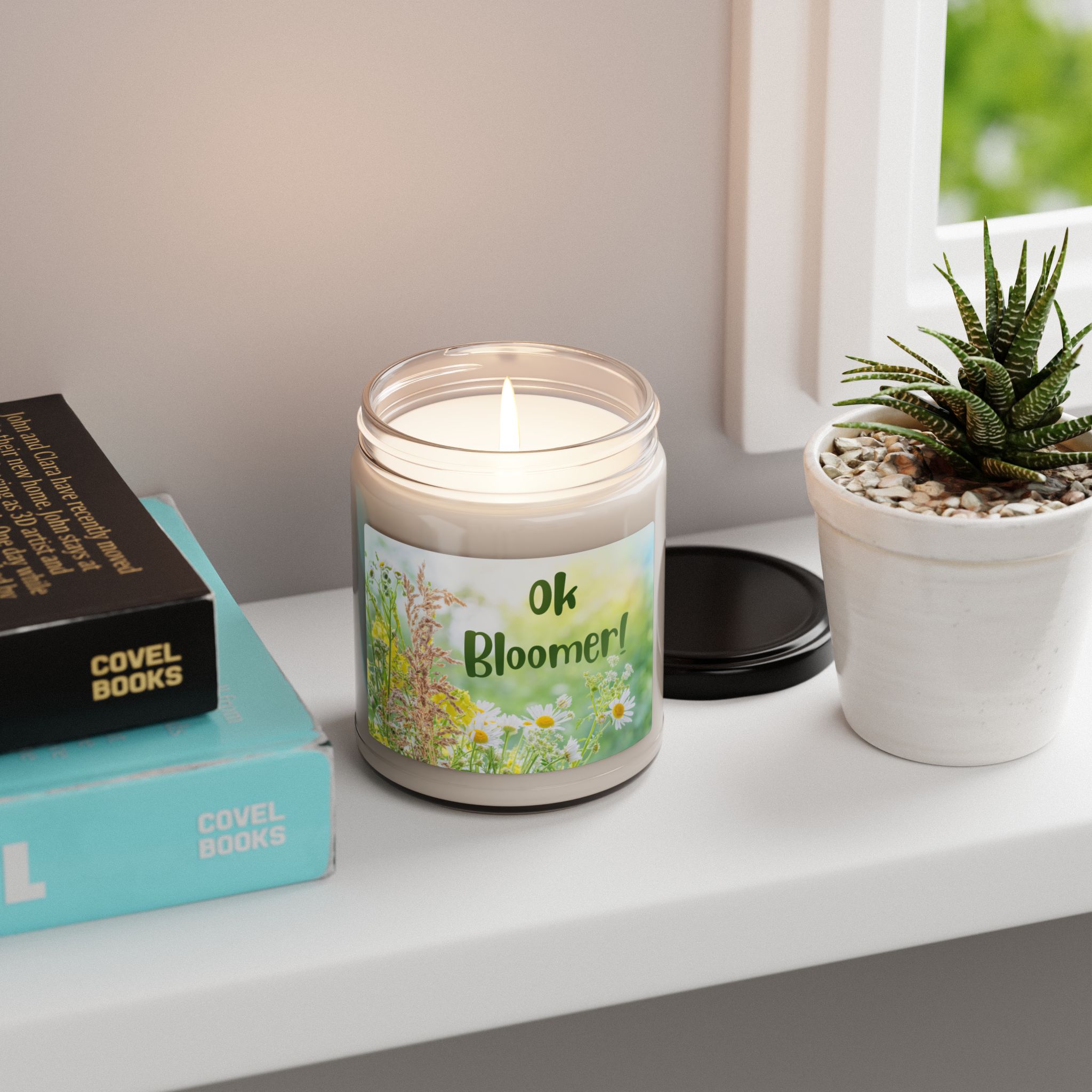 OK Bloomer - Scented Soy Candle 9oz - Funny Gift - Boomer Present - Image 24