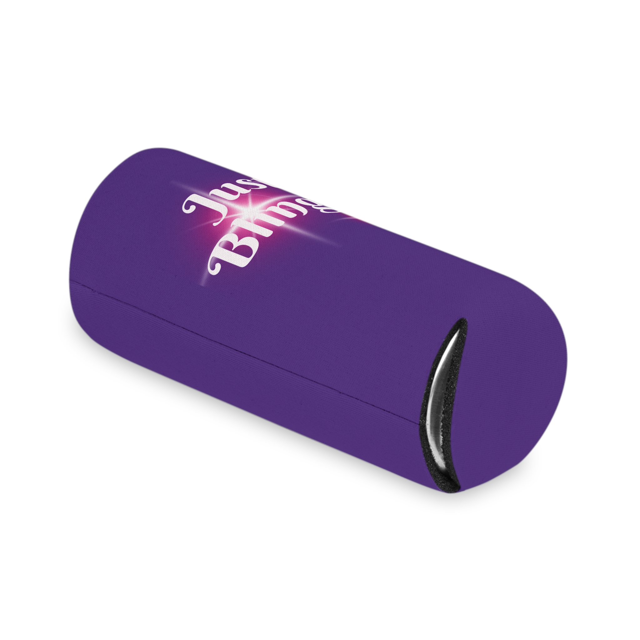 Just Bling It Stubby Holder - Purple Sparkly Koozie - Sassy Can Cooler - Image 17