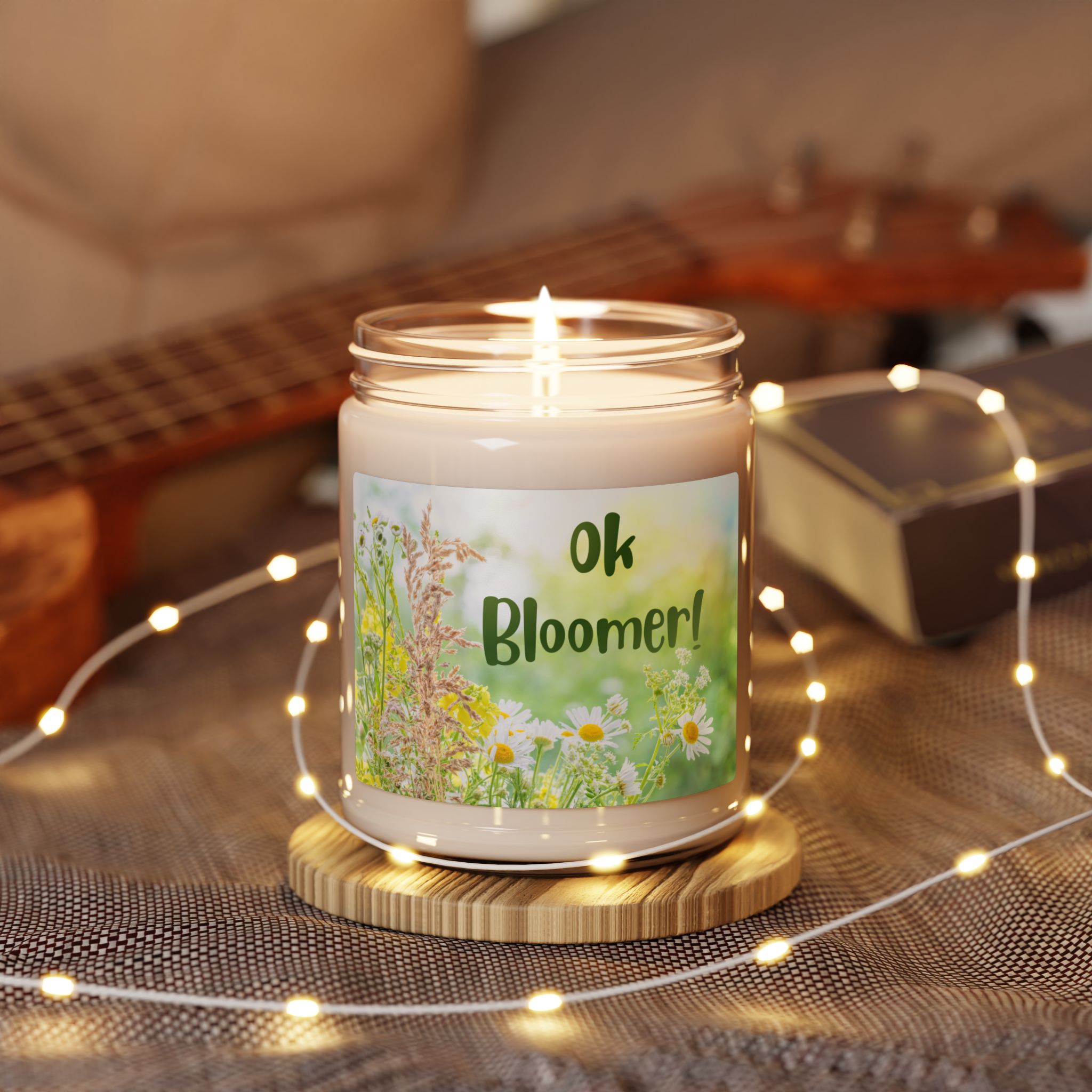OK Bloomer - Scented Soy Candle 9oz - Funny Gift - Boomer Present - Image 23
