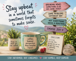 How to stay cheerful in a mad world