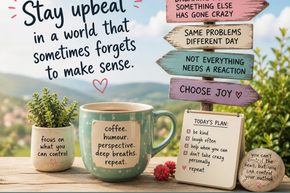 How to stay cheerful in a mad world